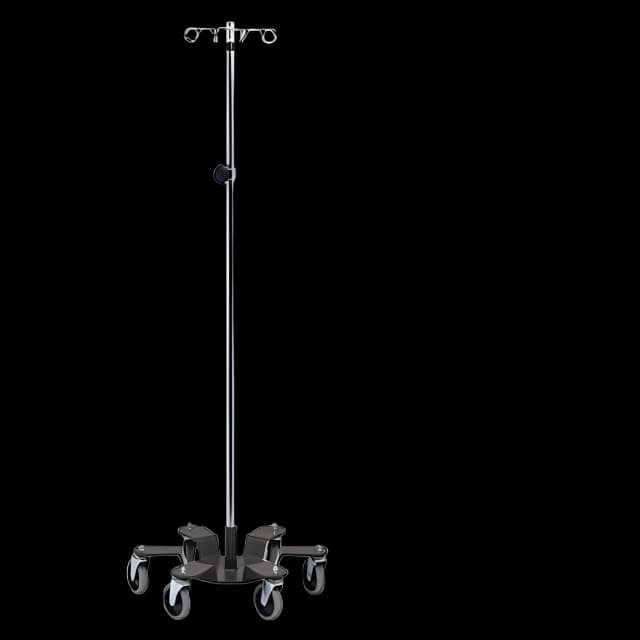 Heavy-Duty Infusion Pump IV Stand | Clinton Industries