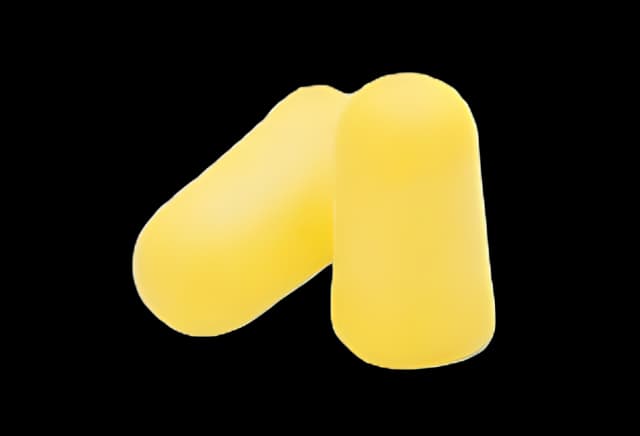 Ear Plugs 3M™ E-A-R™ TaperFit™ Corded Regular Yellow
