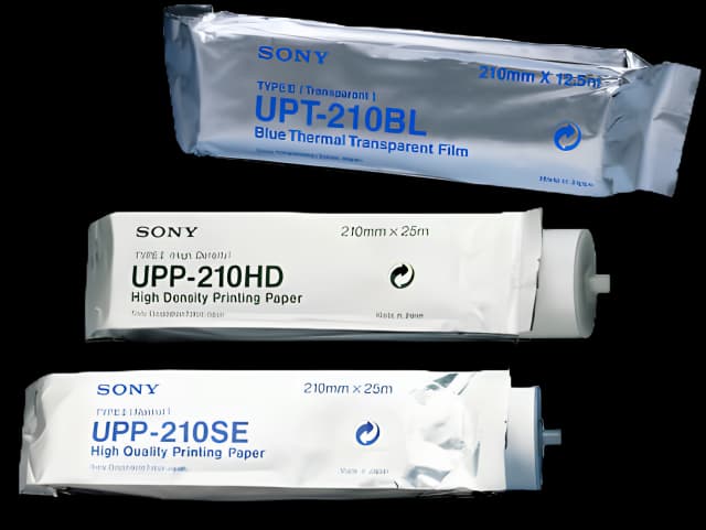 Media Recording Paper Sony® Premium Grade Paper 100 mm X 22 Meter Roll Without Grid