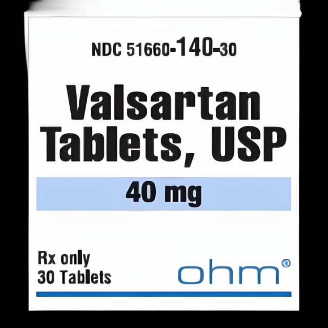Buy Valsartan 40 mg Tablet by Sun Pharma - 30 Count