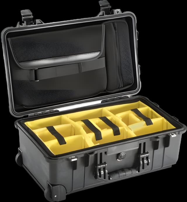 Pelican 1510SC Medical Equipment Hard Case - Durable & Portable