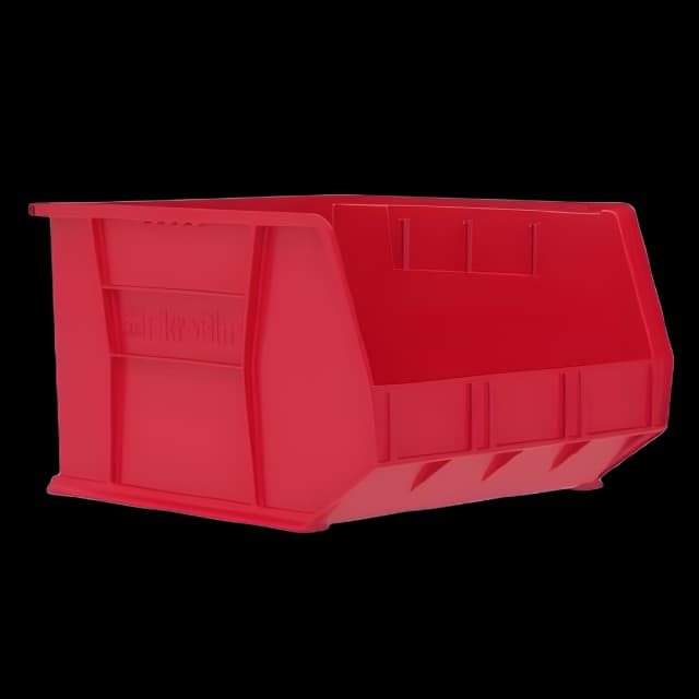 Storage Bin AkroBins® Red Plastic 11 X 16-1/2 X 18 Inch