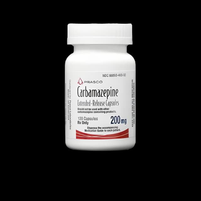 Carbamazepine 200mg Capsules - Prasco Labs 120ct