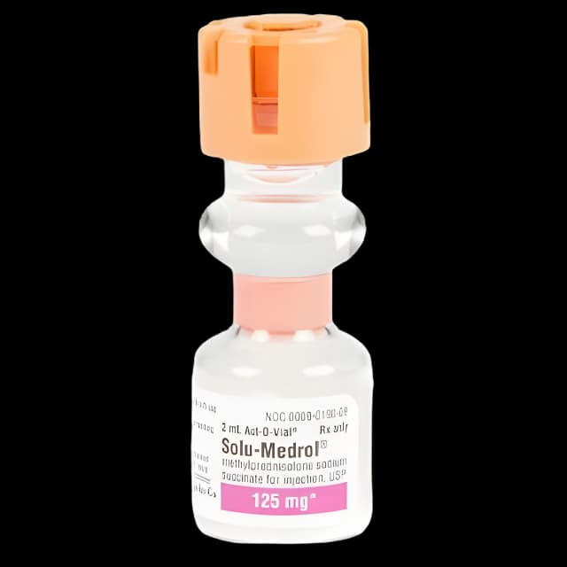 Solu-Medrol 125mg/2mL Injection Vial - Preservative Free
