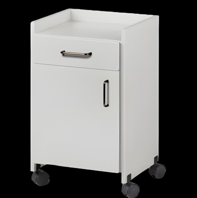 Bedside Cabinet Clinton Freestanding 1 Drawer 1 Shelf