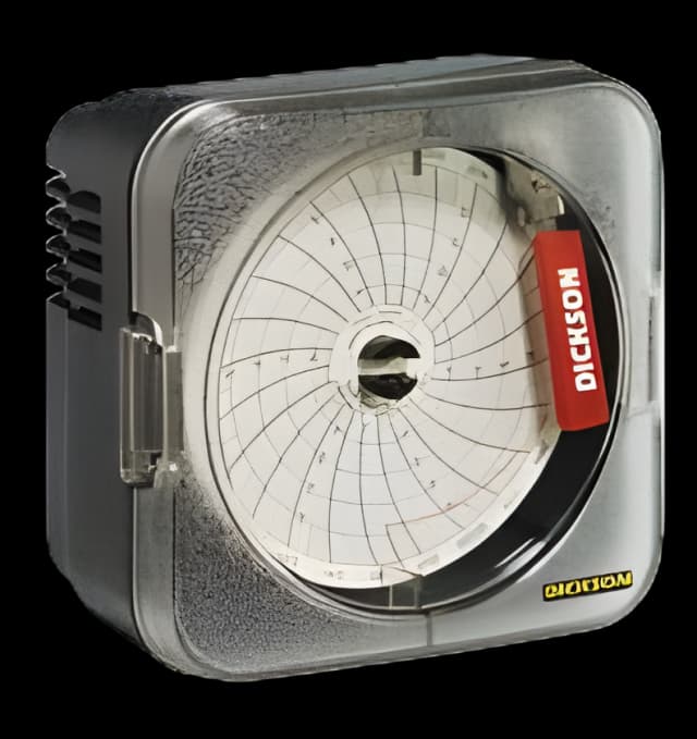 Temperature Chart Recorder Dickson™ Super-Compact SC3 24-Hour / 7-Day Switchable - 15075103