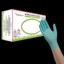 Exam Glove ESTEEM™ Stretch X-Small NonSterile Nitrile Standard Cuff Length Textured Fingertips Teal Chemo Tested
