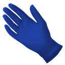 NitraSoft Nitrile Exam Gloves, Chemo Tested, Fentanyl Tested, Cobalt Blue, Small, 250 Count/bx