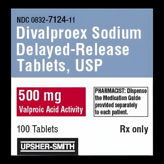 Buy Divalproex Sodium 500mg Tablets - Control Seizures Effectively
