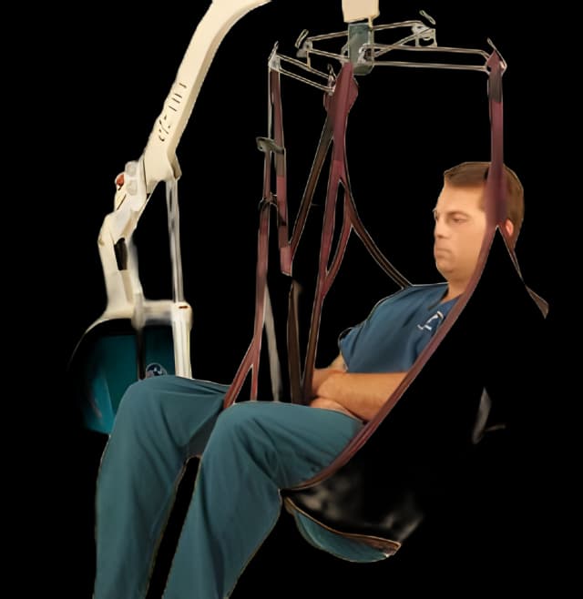 Deluxe Mesh Patient Lift Sling Medium 90-220 lbs | Ez Way Inc