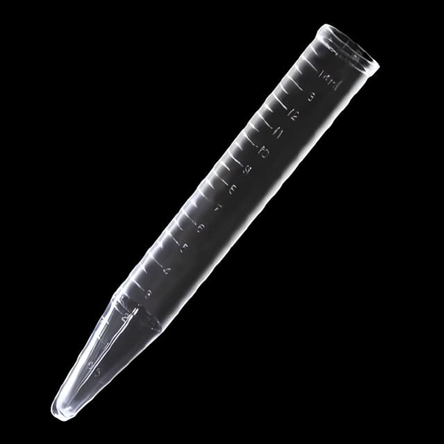 Globe® Scientific Centrifuge Tube Plain 15 mL Without Closure Polystyrene Tube - 6260