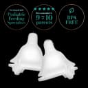 Evenflo Slow Flow Nipple for Infants 0+ - Healthy Bottle Feeding