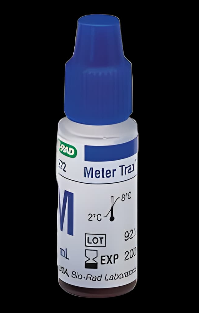 Control Meter Trax™ Blood Glucose / Hemoglobin / Hematocrit Testing Level 2 6 X 2 mL