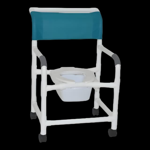 MJM International 100 Series PVC Shower Chair - 300 lbs Capacity