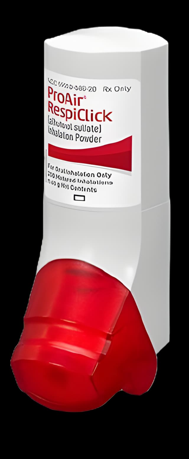 ProAir® RespiClick Albuterol Sulfate 90 mcg Powder Metered-Dose Inhaler 0.65 Gram 200 Doses