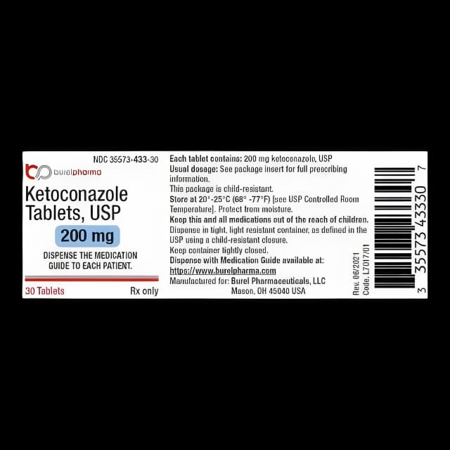 Ketoconazole 200mg Tablets - Antifungal Medication
