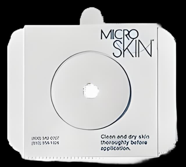 Colostomy Washer MicroSkin® Trim to Fit, Standard Wear Adhesive without Tape Without Flange Universal System Polyurethane Polymer Film Up to 1 Inch Opening