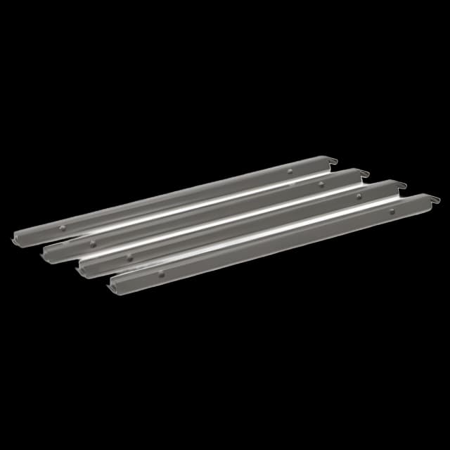 Single Cross Rails for HON 30" and 36" Wide Lateral Files, Gray, 4/Pack