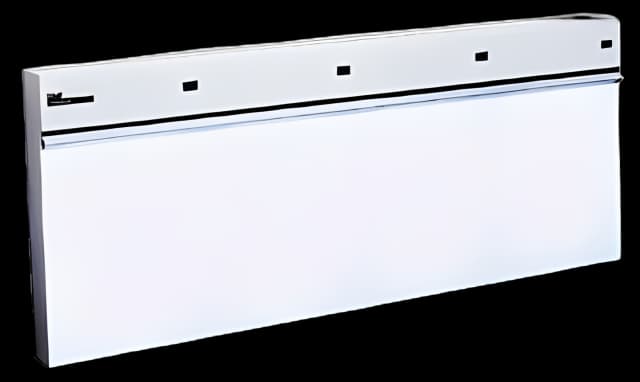 X-Ray Illuminator Trimline 2 Bank 1 Tier 2 Lamp 15 W Wall Mount 3-1/4 X 22 X 28 Inch White Two, 14 X 17 Inch Film