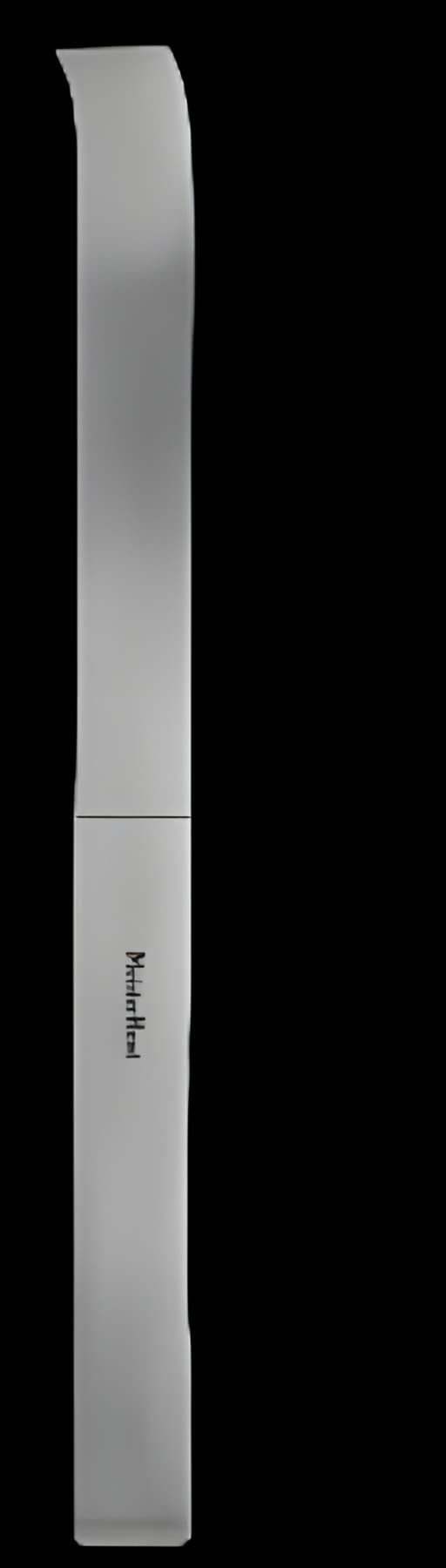 Osteotome MeisterHand® Lambotte 25 mm Curved Blade OR Grade Stainless Steel NonSterile 9 Inch Length