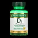 Vitamin Supplement Nature's Bounty® D3 1,000 IU Strength Softgel 350 per Bottle