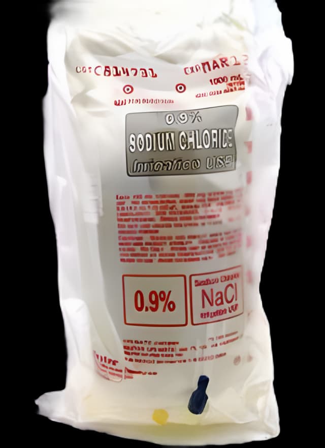 Irrigation Solution 0.9% Sodium Chloride, Preservative Free Not for Injection Flexible Bag 1,000 mL - 2B7124X