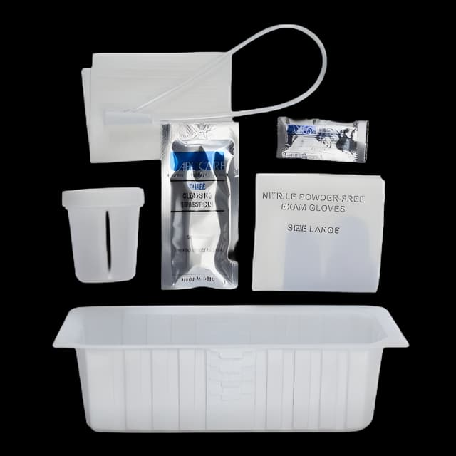 Intermittent Catheter Tray Kenguard™ Open System / Urethral 14 Fr. Without Balloon Vinyl
