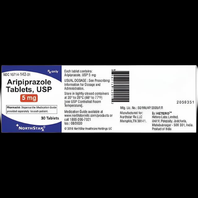 Buy Aripiprazole 5 mg Tablets - NorthStar Rx | 30 Count