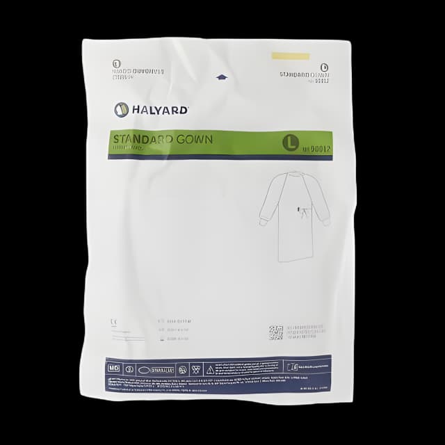 Non-Reinforced Surgical Gown with Towel Evolution 4 Large Blue Sterile Not Rated Disposable