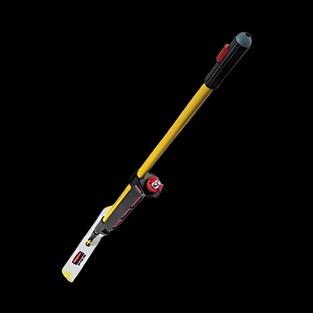 Wet Mop with Solution Reservoir Rubbermaid® HYGEN™ PULSE™ Yellow Aluminum NonSterile