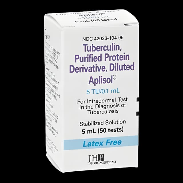 Aplisol® Tuberculin Purified Protein Derivative 5 TU / 0.1 mL Injection Multiple-Dose Vial 5 mL