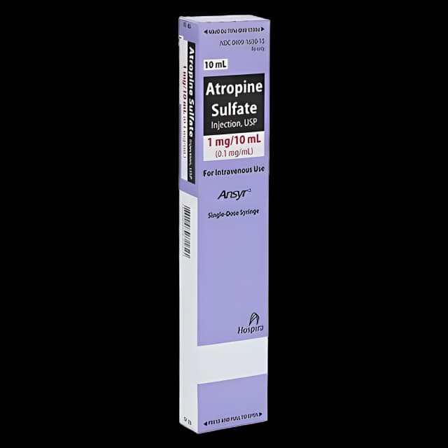 Atropine Sulfate 0.1 mg / mL Injection Prefilled Syringe 10 mL - 1019860