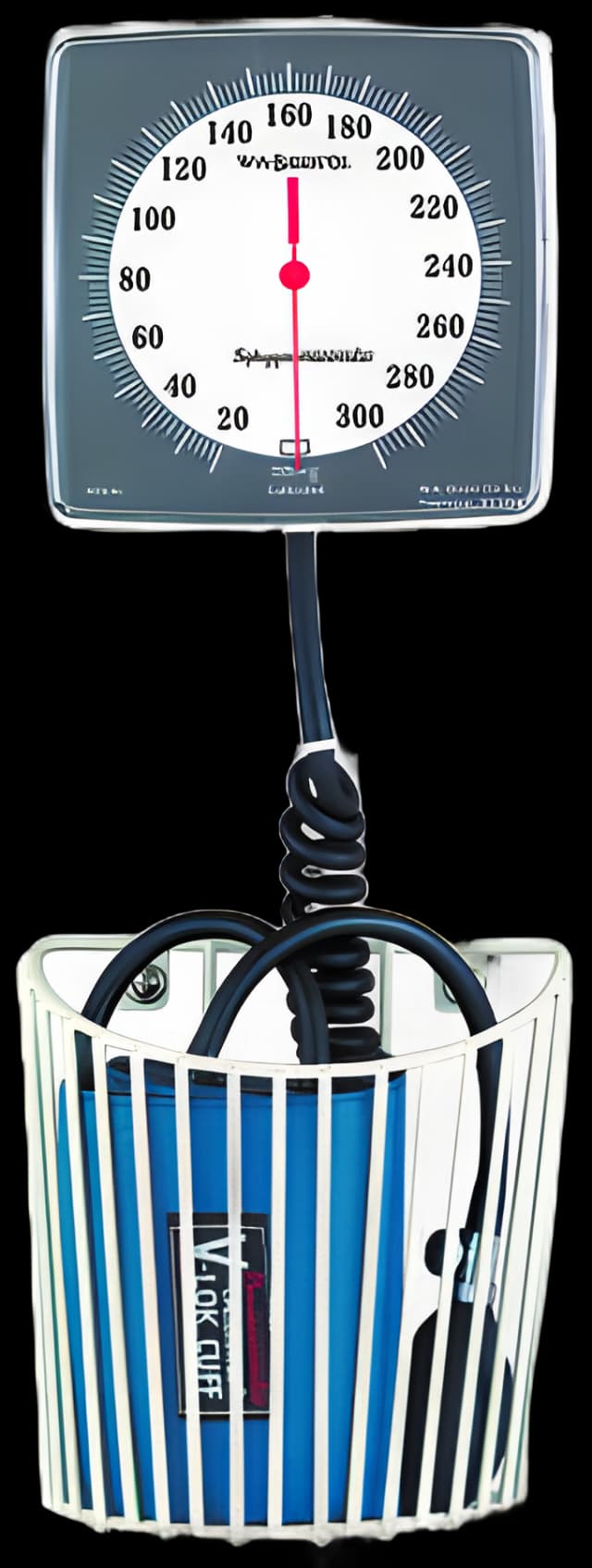 Aneroid Sphygmomanometer Unit Baumanometer® Adult Cuff Polyester Cuff 23 - 40 cm Wall Mount - 0950