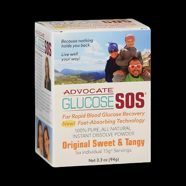 Glucose SOS® Quick Absorb Powder for Blood Sugar Control