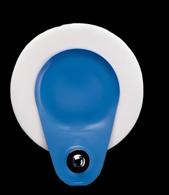 ECG Stress Electrode Ambu® Offset Snap Connector 10 per Pack