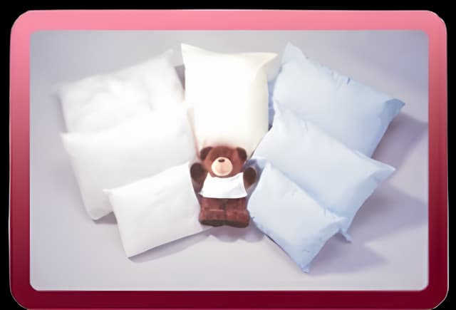 Bed Pillow Endurance* 18 X 24 Inch White Reusable