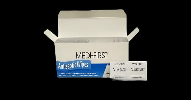 Antiseptic Skin Towelette Medi-First® Individual Packet Scented 100 Count