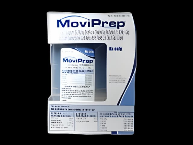 MoviPrep® Polyethylene Glycol 3350 (PEG 3350)/ Sodium Sulfate / Sodium Chloride / Potassium Chloride / Sodium Ascorbate / Ascorbic Acid 7.5 - 2.691 Gram Powder for Solution Packet 4 Packets