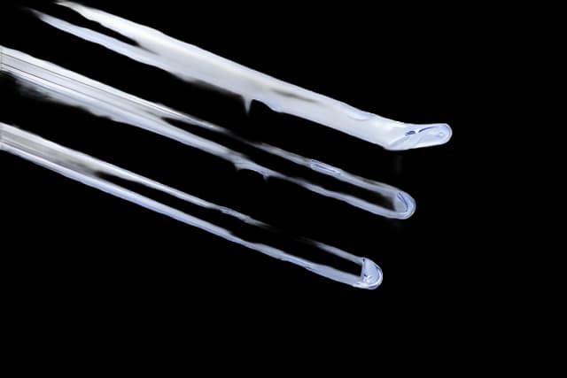 Urethral Catheter GentleCath™ Straight Tip Uncoated PVC 14 Fr. 6 Inch