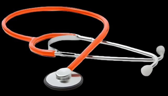 General Exam Stethoscope Proscope™ 660 Orange 1-Tube 21 Inch Tube Single Sided Chestpiece