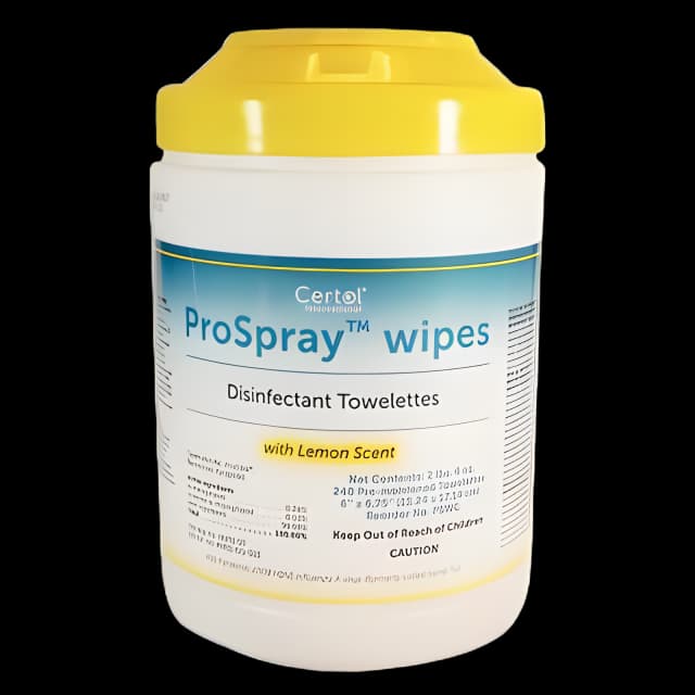 ProSpray Disinfectant Wipes - Lemon Scented, 240 Count
