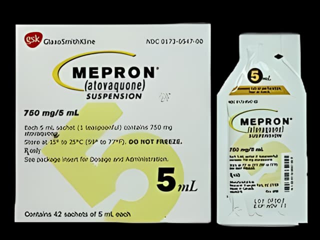 Mepron® Atovaquone 750 mg / 5 mL Suspension Single-Dose Packet 5 mL 42 Packets