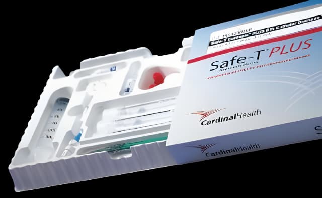 Paracentesis / Thoracentesis Kit Safe-T Plus® Drain Fluid
