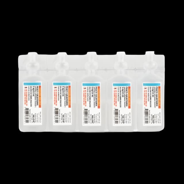 Practi-Salbutamol Nebules for Clinical Training - Wallcur