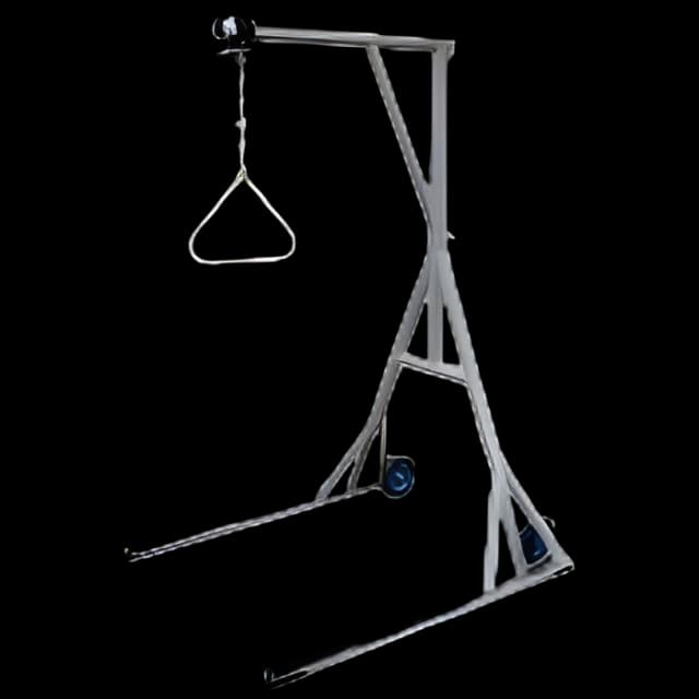 Bariatric Freestanding Trapeze drive™ Silver Vein Finish
