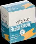 Medi-First Sterile Fabric Knuckle Bandages - Durable & Water-Resistant