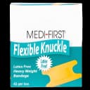 Medi-First Sterile Fabric Knuckle Bandages - Durable & Water-Resistant
