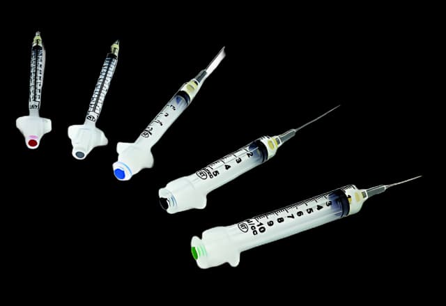 Safety Hypodermic Syringe with Needle VanishPoint® 10 mL 1-1/2 Inch 27 Gauge Retractable Safety Needle Regular Wall
