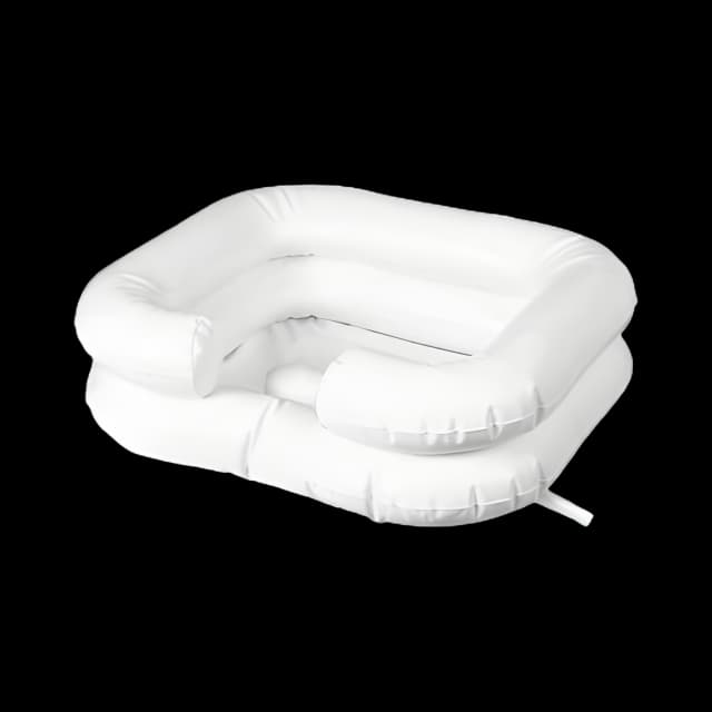 Inflatable Shampoo Basin 8 X 20 X 24 Inch White