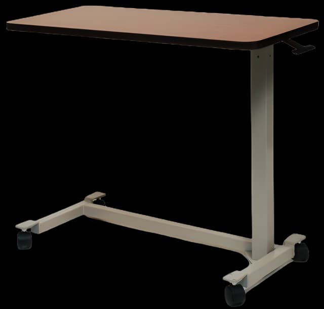 Overbed Table Non-Tilt Automatic Lift / Infinite Stop 21 to 32 Inch Height Range - A793053